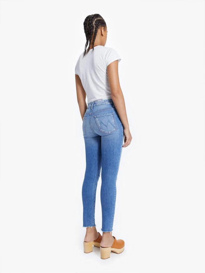 Mother Denim - High Waisted Looker Ankle Fray in Spice it Up
