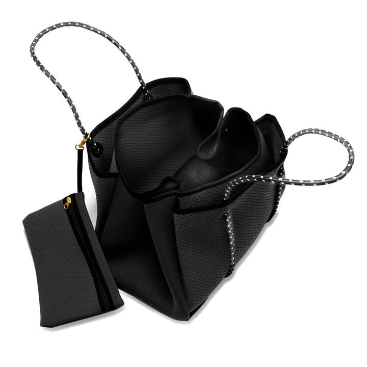 Annabel Ingall - Sporty Spice Neoprene Tote in Black