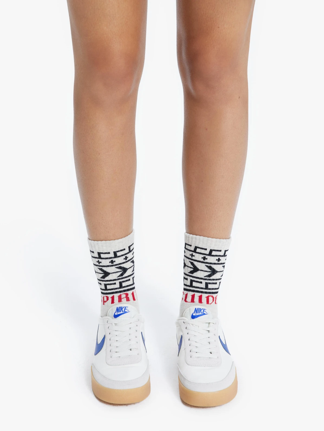 Mother - Baby Steps Socks in Sig Heather Grey Spirit Guide
