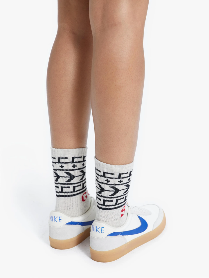 Mother - Baby Steps Socks in Sig Heather Grey Spirit Guide
