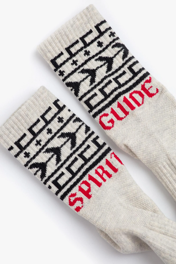 Mother - Baby Steps Socks in Sig Heather Grey Spirit Guide