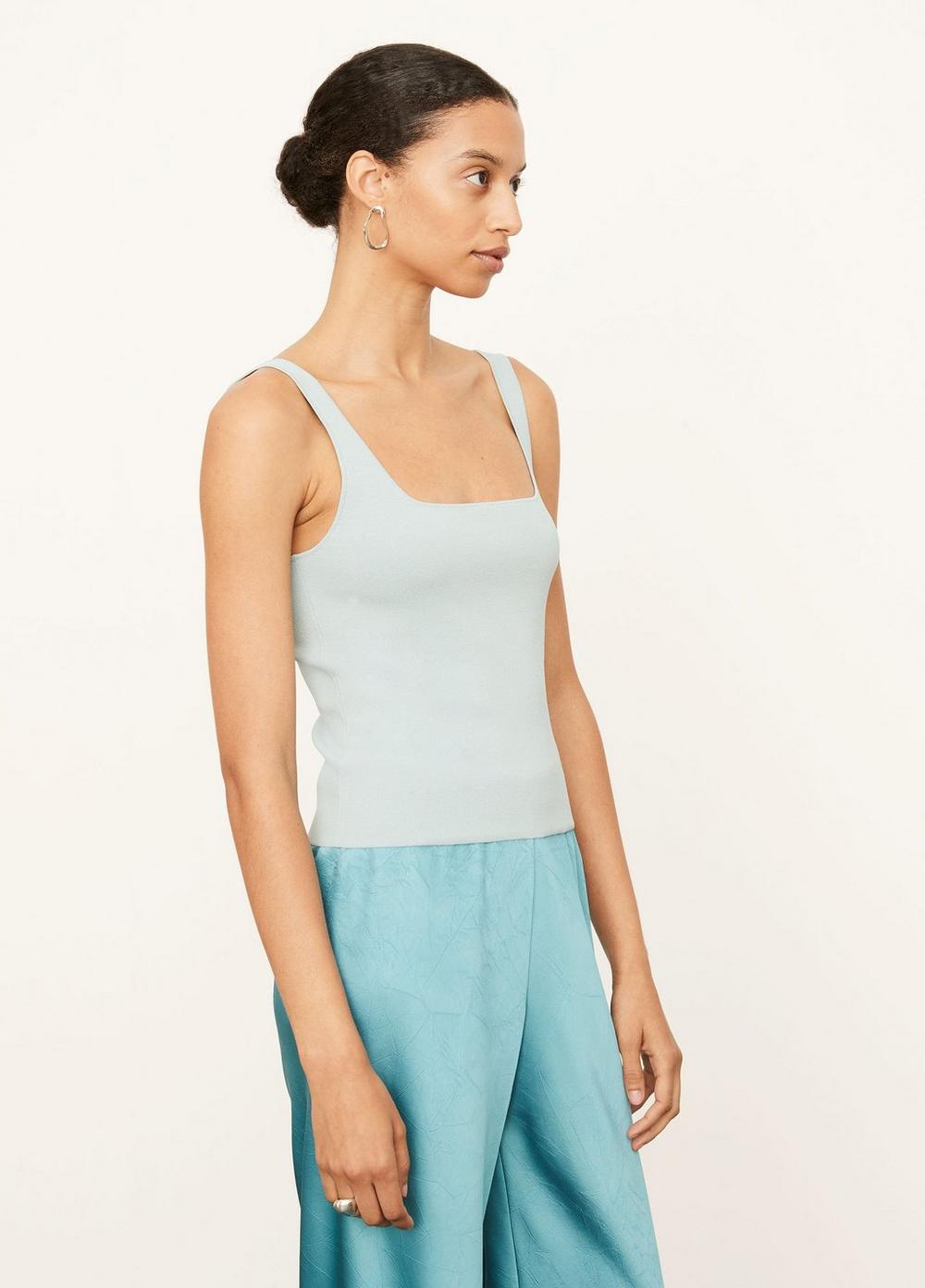 Vince - Square Front Cami in Pale Bay
