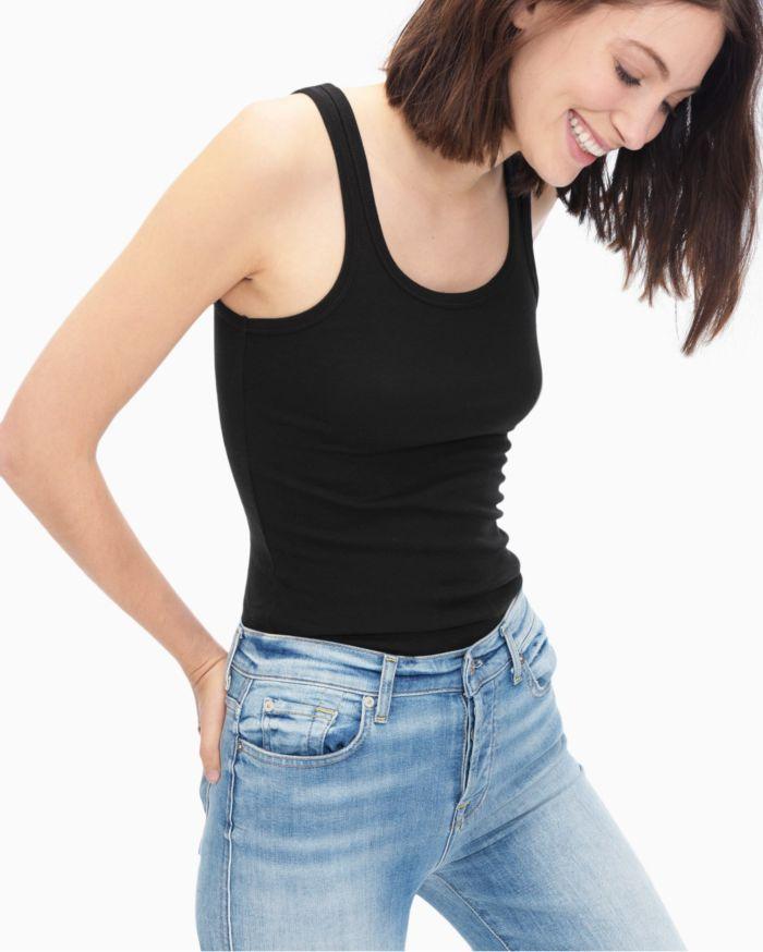 Splendid - 1x1 Tank Top Black