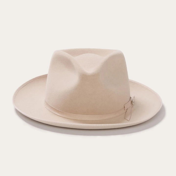 Blond Genius x Stetson - Stratoliner B Fedora in Silverbelly