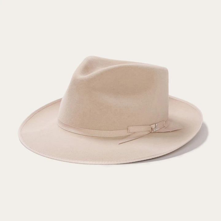 Blond Genius x Stetson - Stratoliner B Fedora in Silverbelly