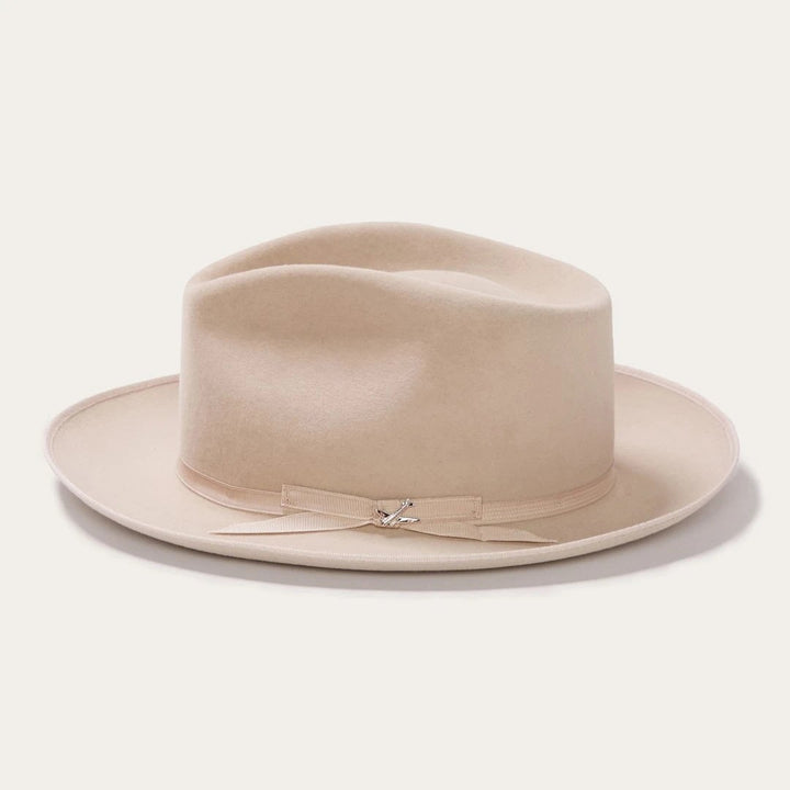 Blond Genius x Stetson - Stratoliner B Fedora in Silverbelly