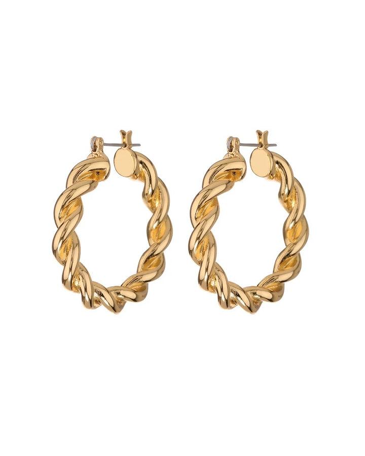 Luv AJ - St. Tropez Hoops in Gold
