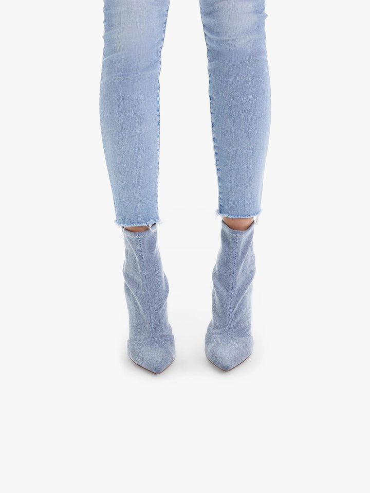 Mother Denim - The Stunner Ankle Fray Jean in Innerspace