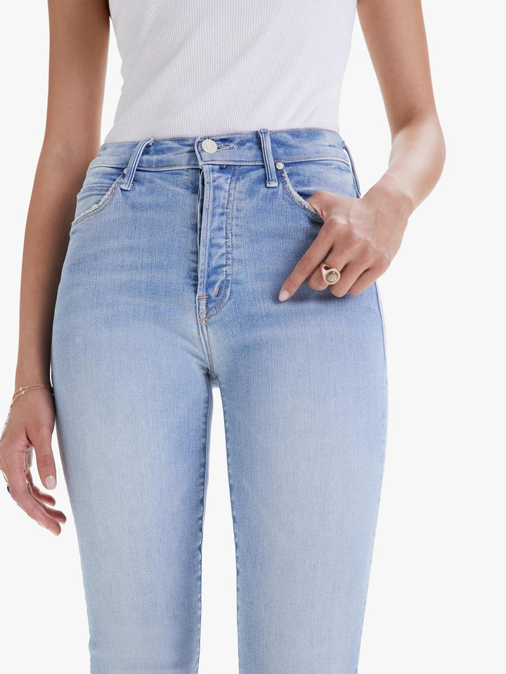 Mother Denim - The Stunner Ankle Fray Jean in Innerspace