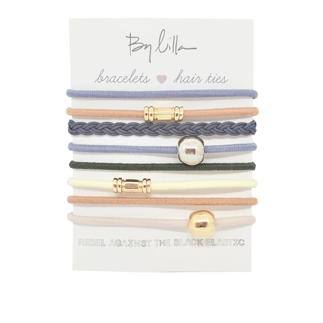 By Lilla - Sunday Morning Stack Hair Elastics