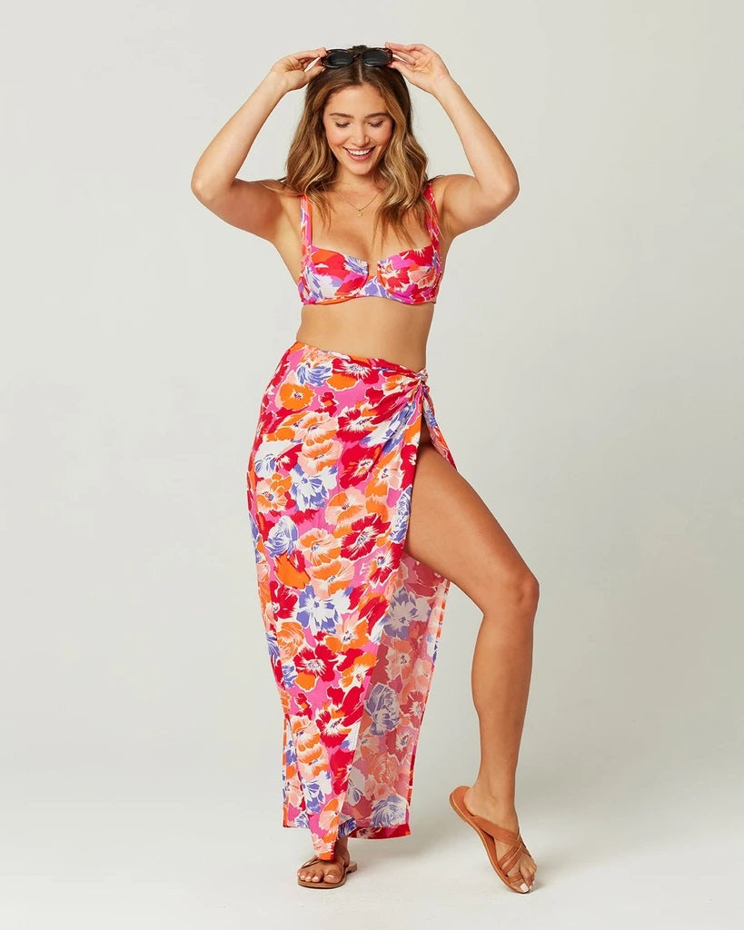 L*Space - Mia Cover Up Sarong in Super Bloom