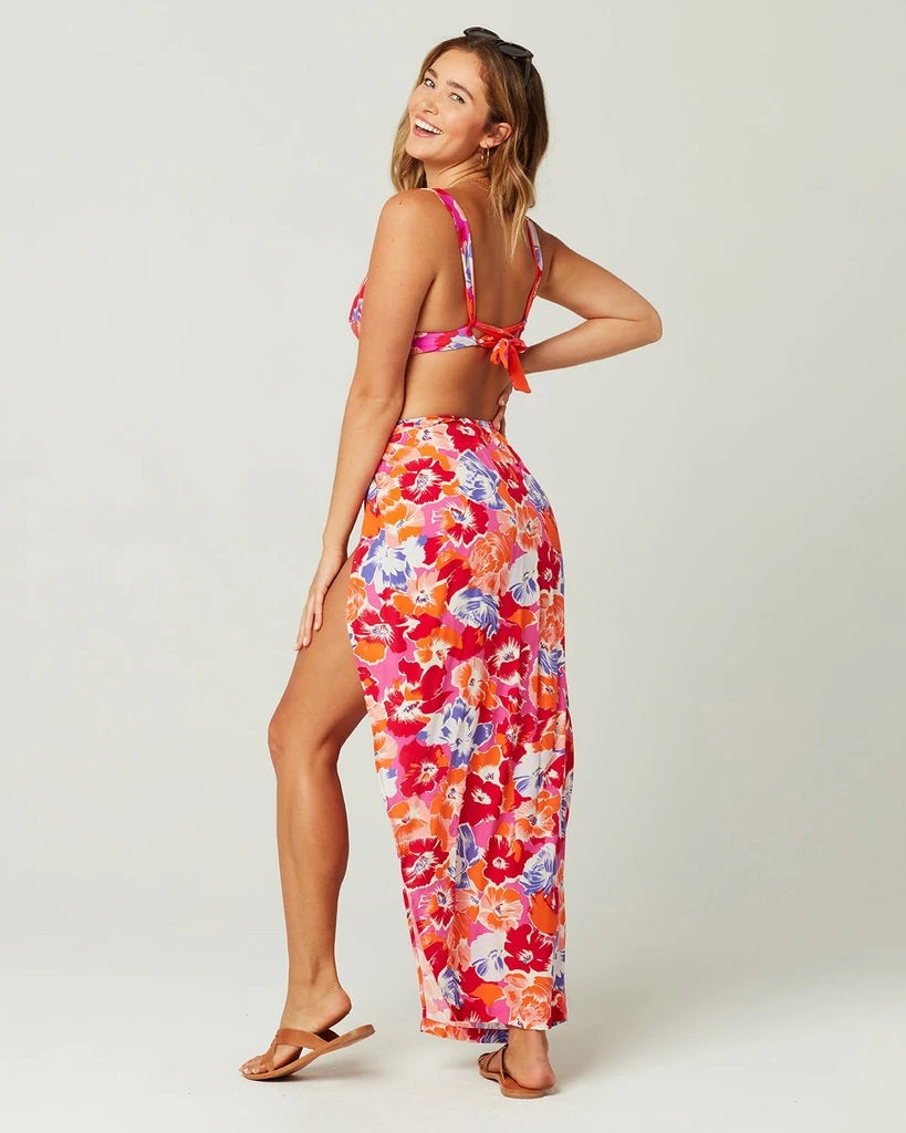 L*Space - Mia Cover Up Sarong in Super Bloom