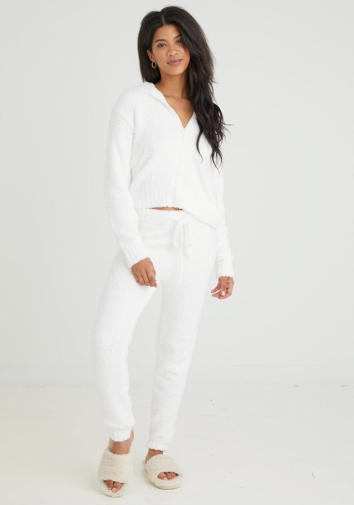 Bella Dahl - Sweater Jogger Pants in Winter White