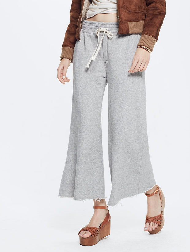 Mother Denim Mother Denim - The Lounge Roller Crop Fray at Blond Genius - 2