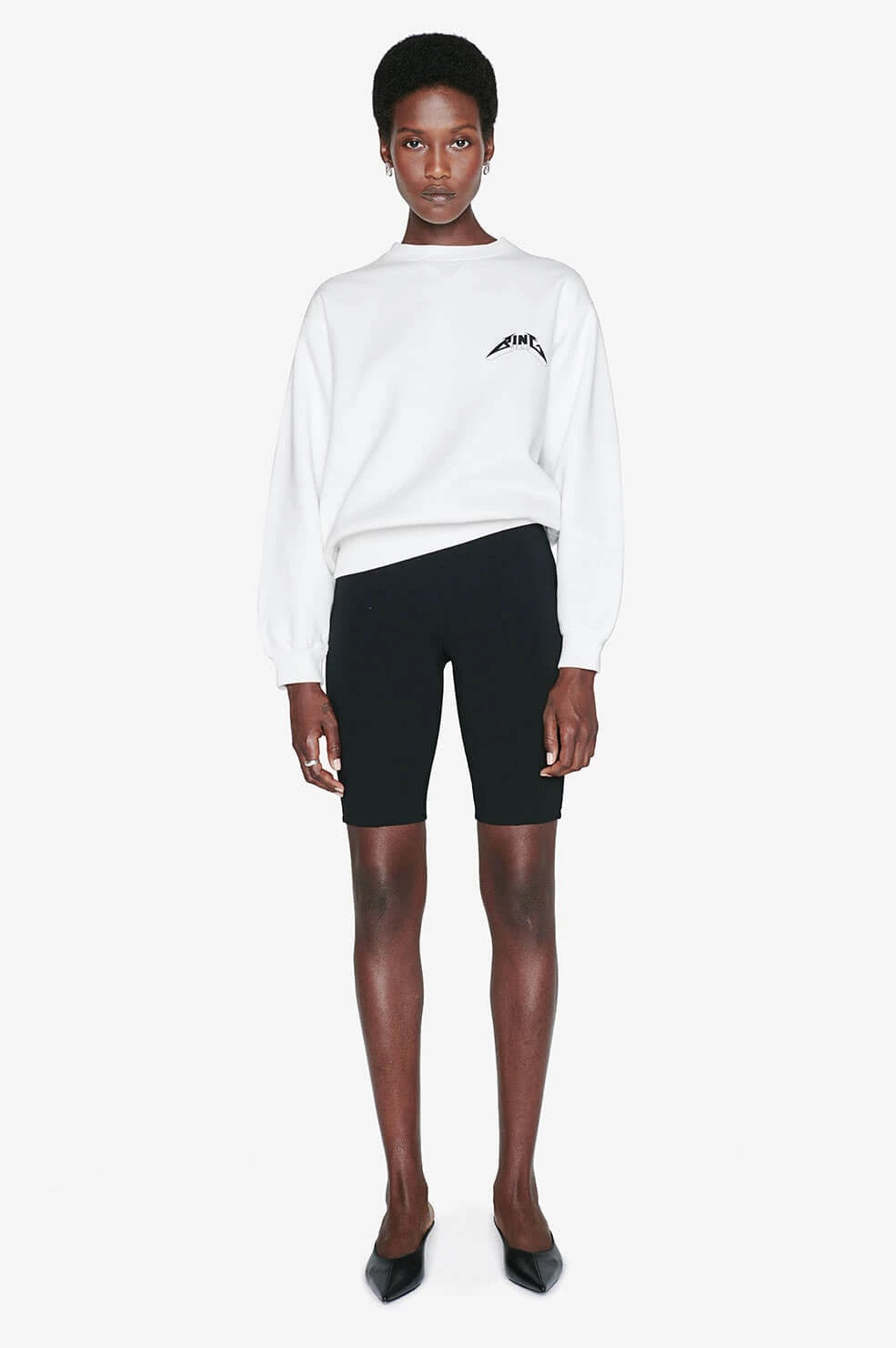 Anine Bing - Ramona Sweatshirt Tour in White