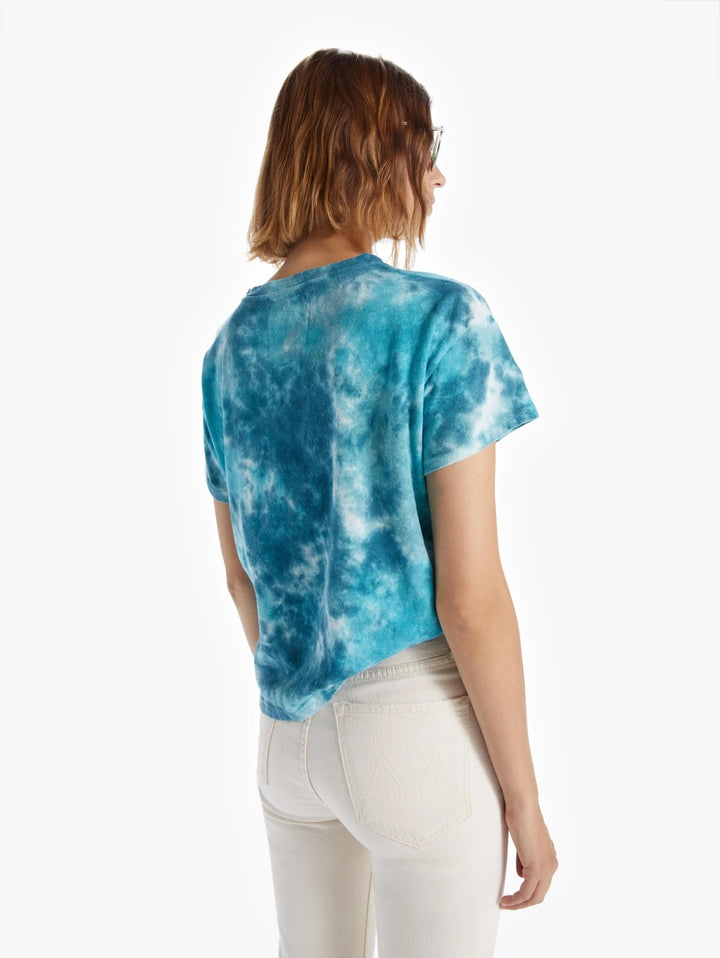 Mother - The High Sparrow Crewneck Tee in Keeping it Swirl