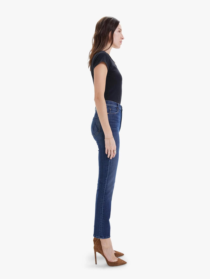 Mother Denim - The Swooner Rascal Ankle Straight-Leg Jean in Hot Springs