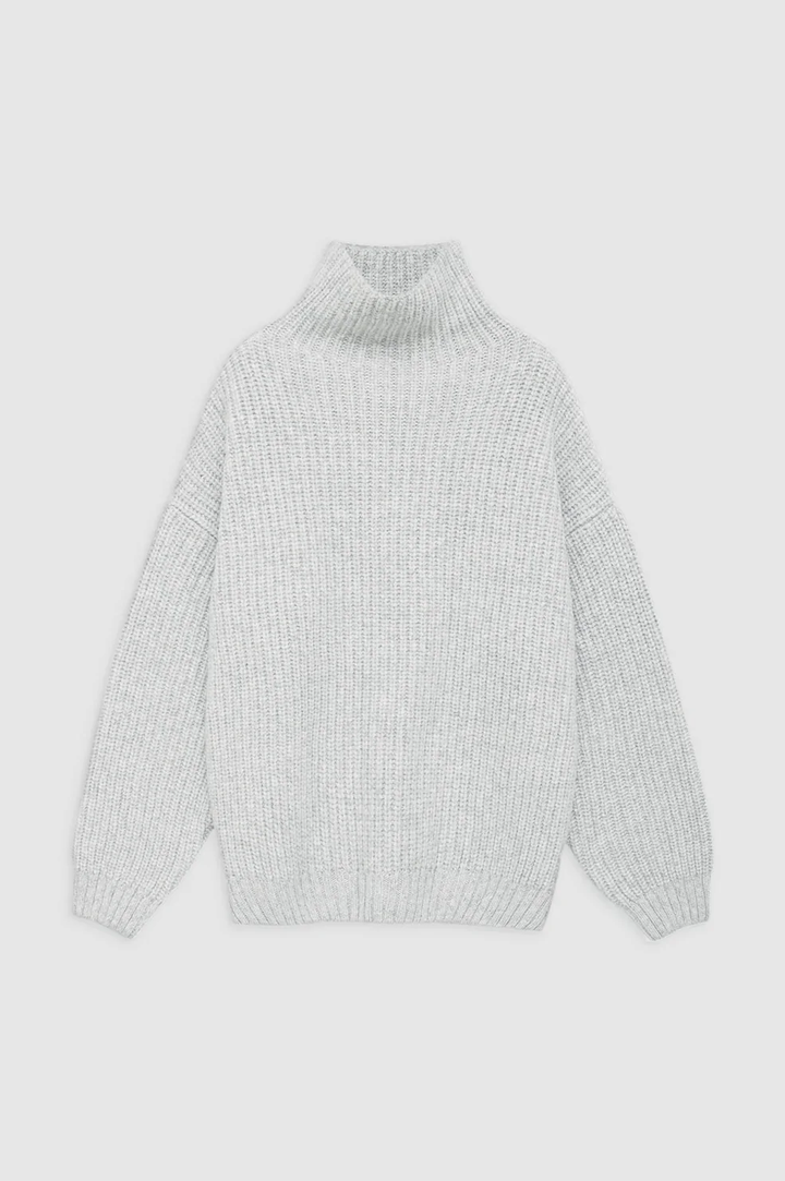 Anine Bing - Sydney Sweater in Light Heather Grey