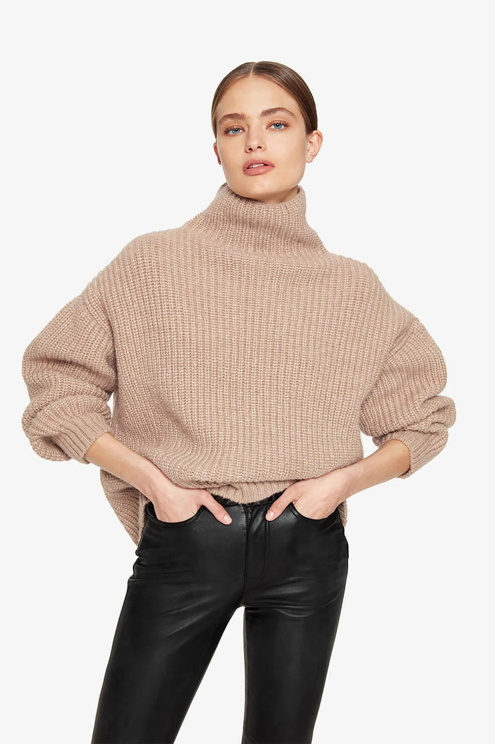 Anine Bing - Sydney Sweater in Camel