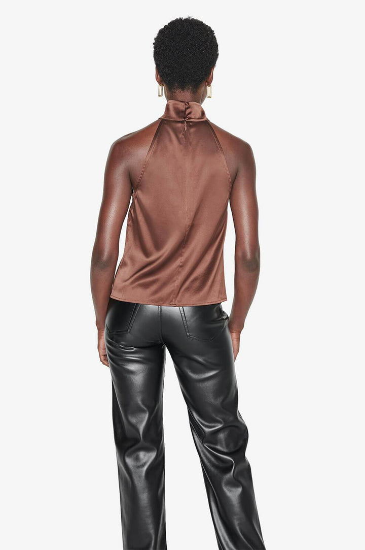 Anine Bing - Sylvia Top in Brown