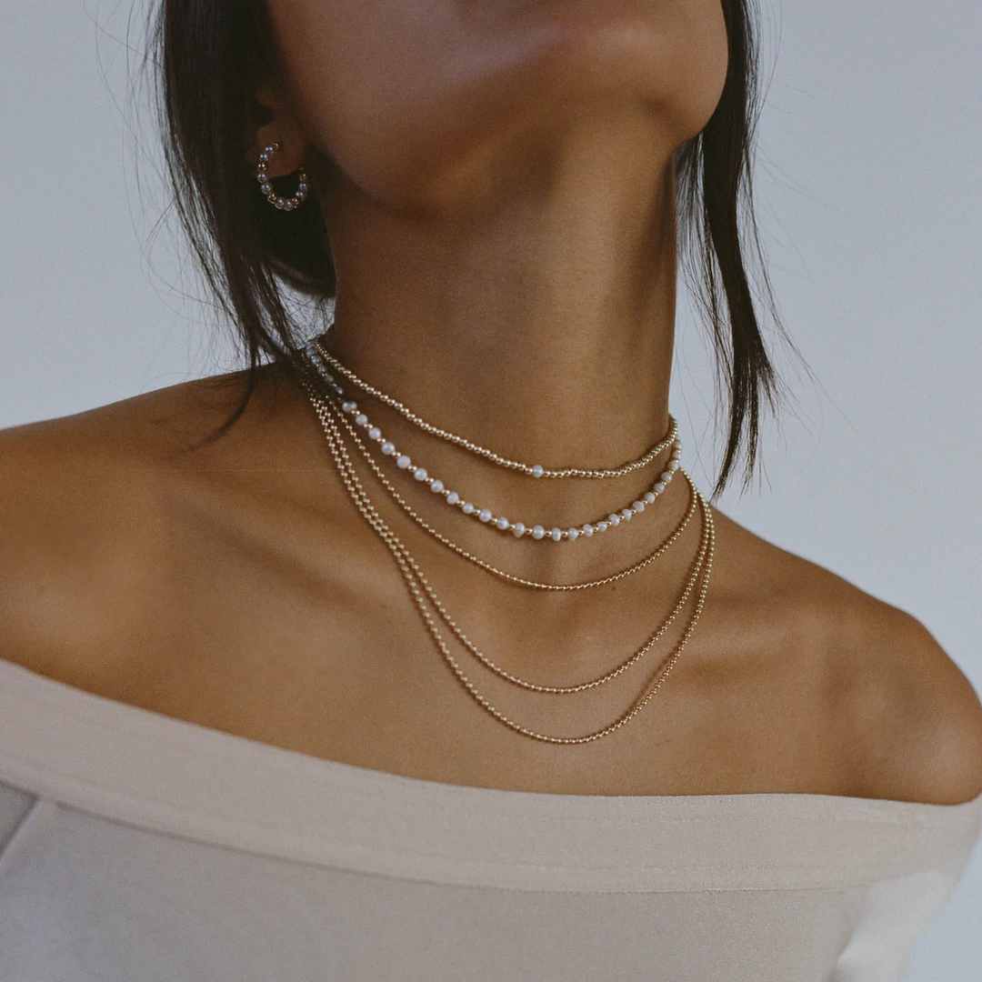 Alexa Leigh - Sylvie Necklace in Gold