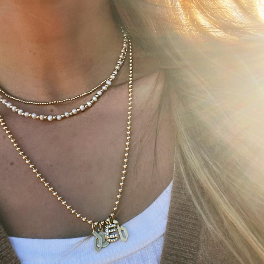 Alexa Leigh - Sylvie Necklace in Gold