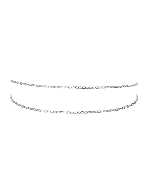 Luv AJ - Take Me to the Bungalows Anklet in Silver