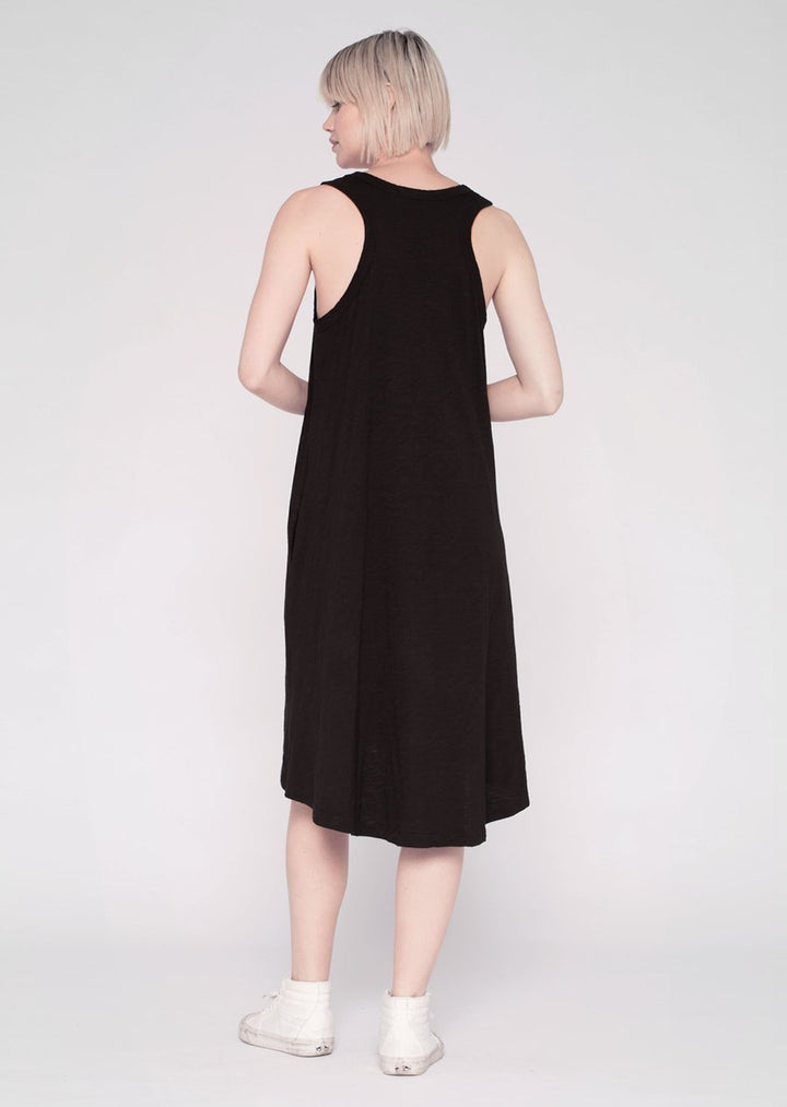 Wilt - Hi Lo Tank Dress in Black