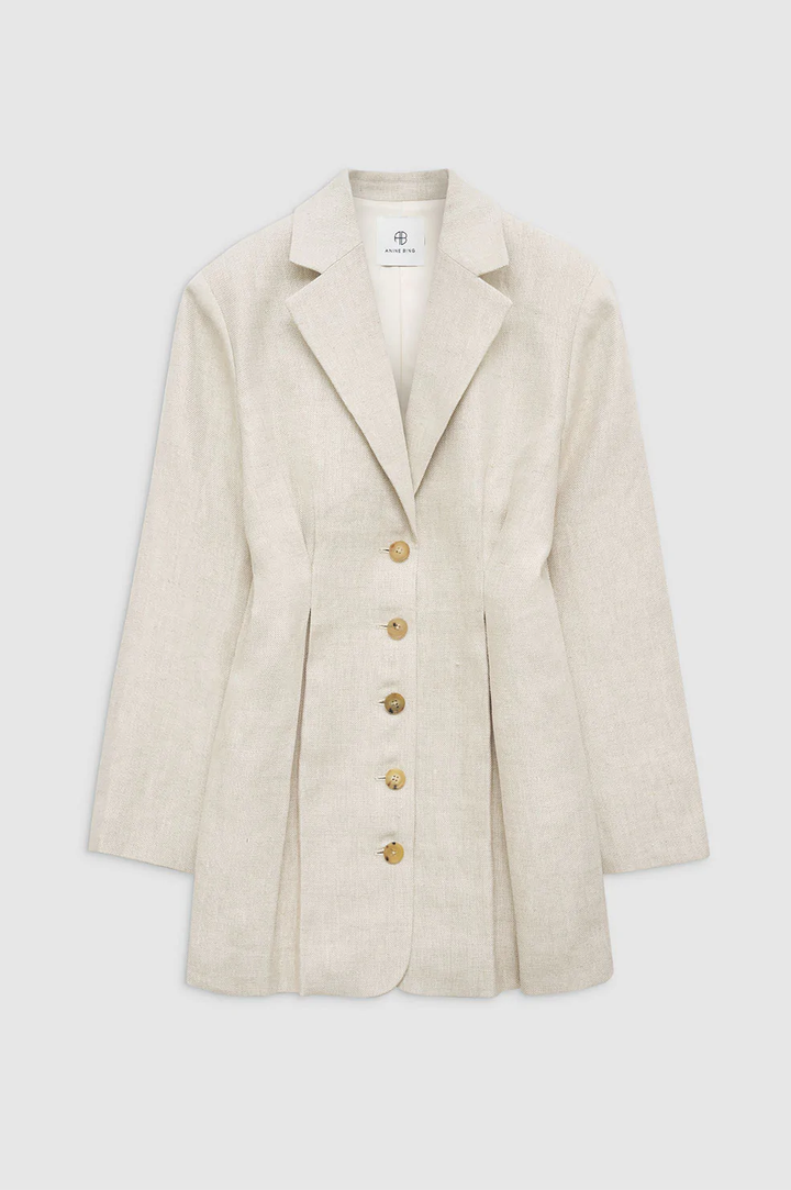 Anine Bing - Taya Dress in Oatmeal