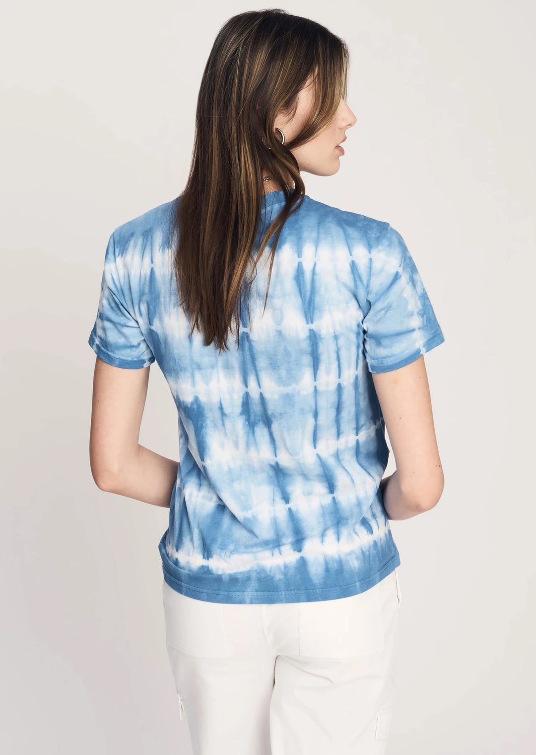 Derek Lam 10 Crosby - Teddie T-Shirt with Twist Detail in Blue