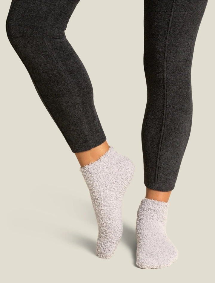Barefoot Dreams - CozyChic 2 Pair Tennis Sock Set in Oyster Multi