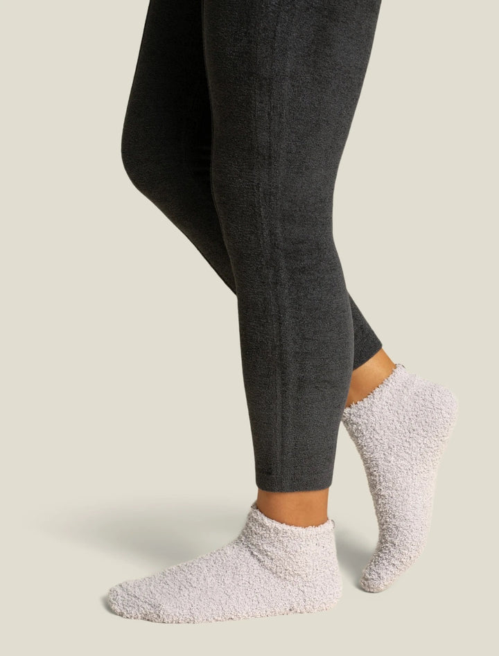 Barefoot Dreams - CozyChic 2 Pair Tennis Sock Set in Oyster Multi