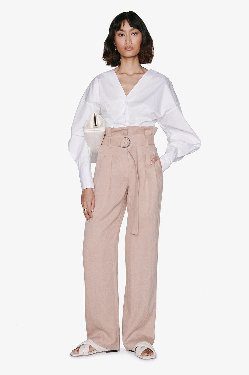 Anine Bing - Thalia Trouser in Mauve