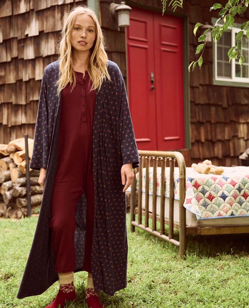 The Great - The Robe in Sugared Berry Print