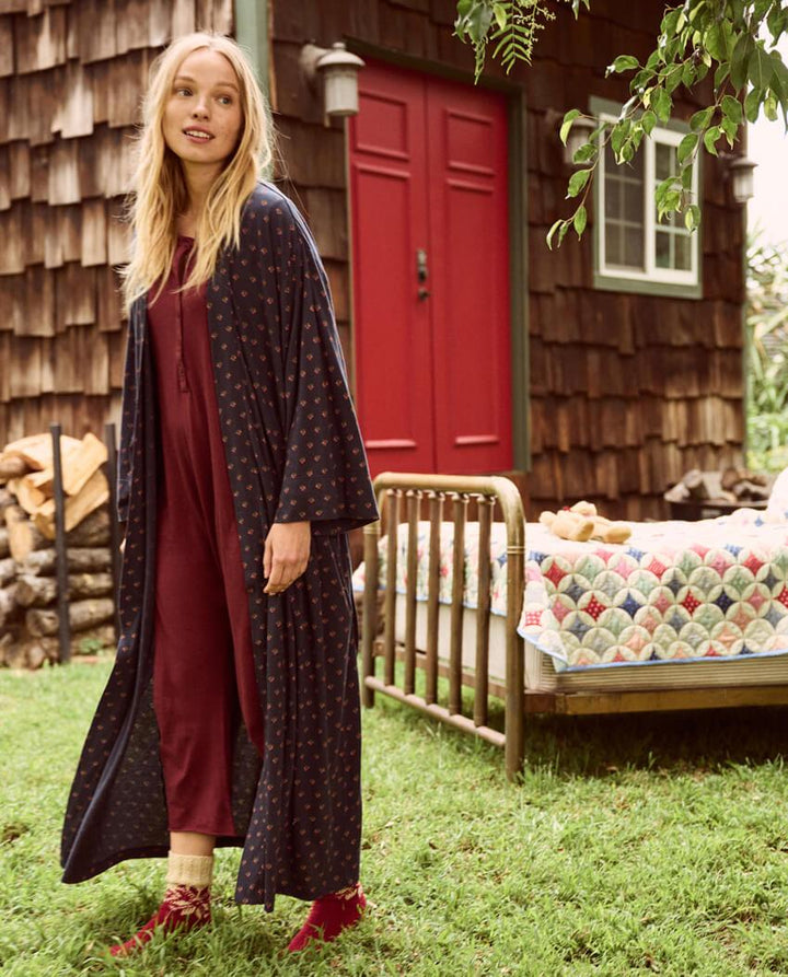 The Great - The Robe in Sugared Berry Print