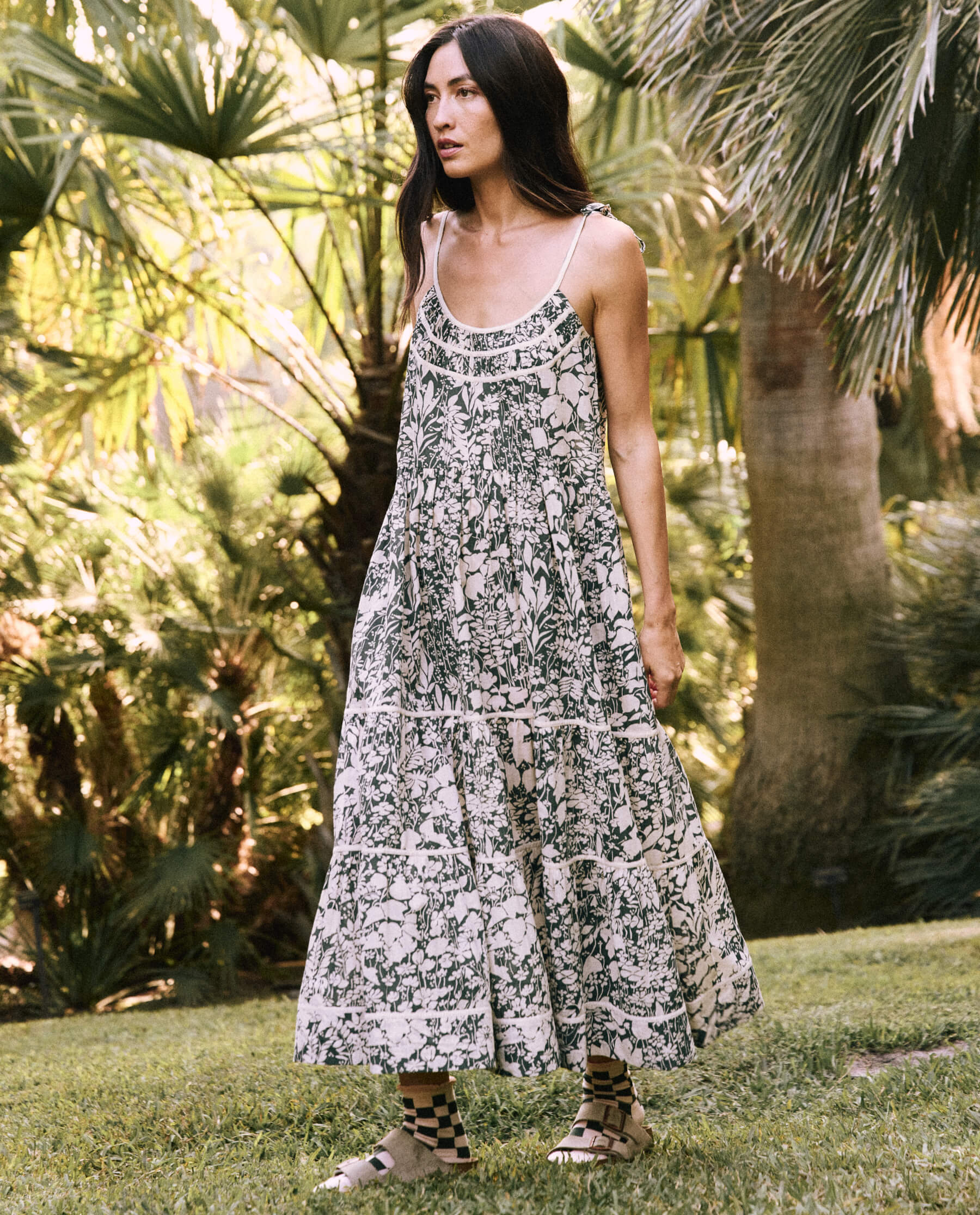 Island floral dress hotsell