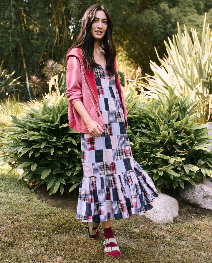 The Great - The Dainty Dress in Mixed Patchwork