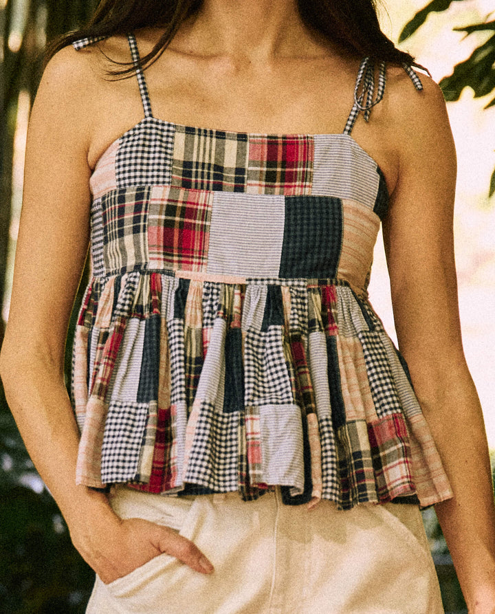 The Great - The Dainty Top in Mixed Patchwork