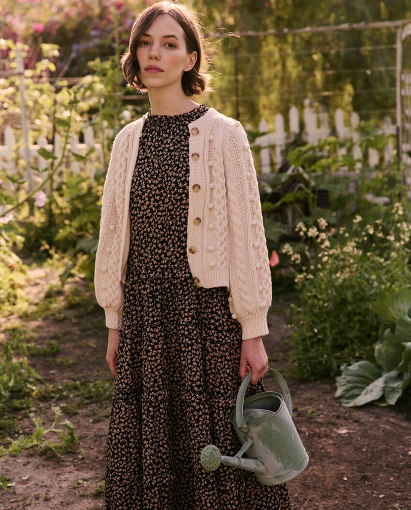 The Great - The Mountainside Cardigan in Cream Cardigans