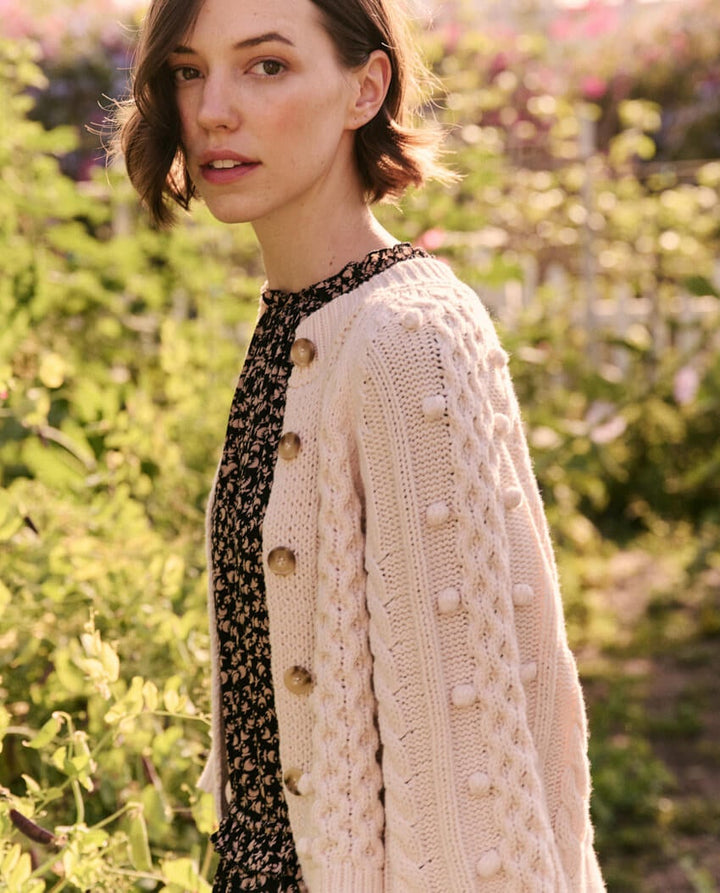 The Great - The Mountainside Cardigan in Cream Cardigans