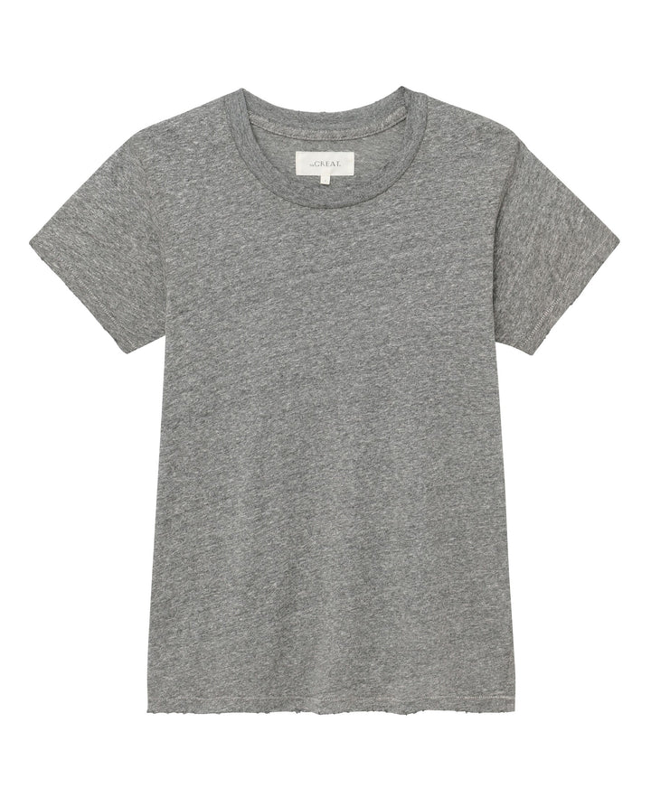 The Great - The Slim Tee in Heather Grey