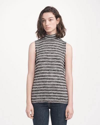 Rag & Bone - Thea Tank Heather Grey/Black