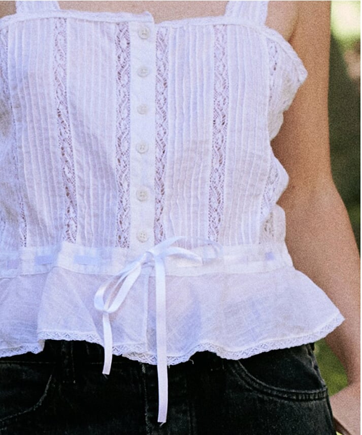 The Great - The Victorian Cami White – Blond Genius