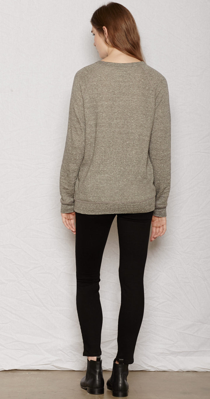 Current Elliot - The Oversized Sweatshirt Heather Grey