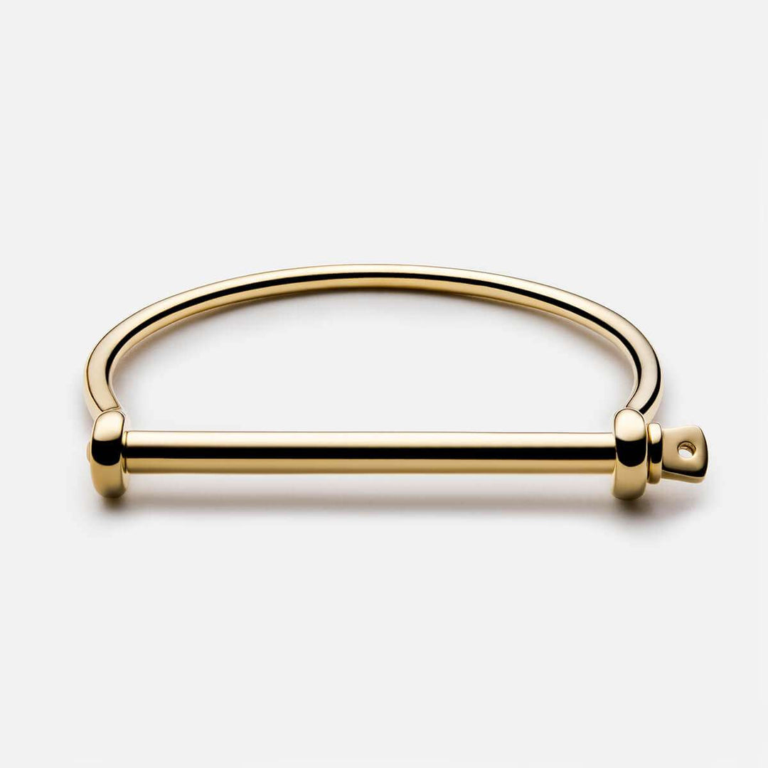 Miansai - Thin Screw Cuff Gold