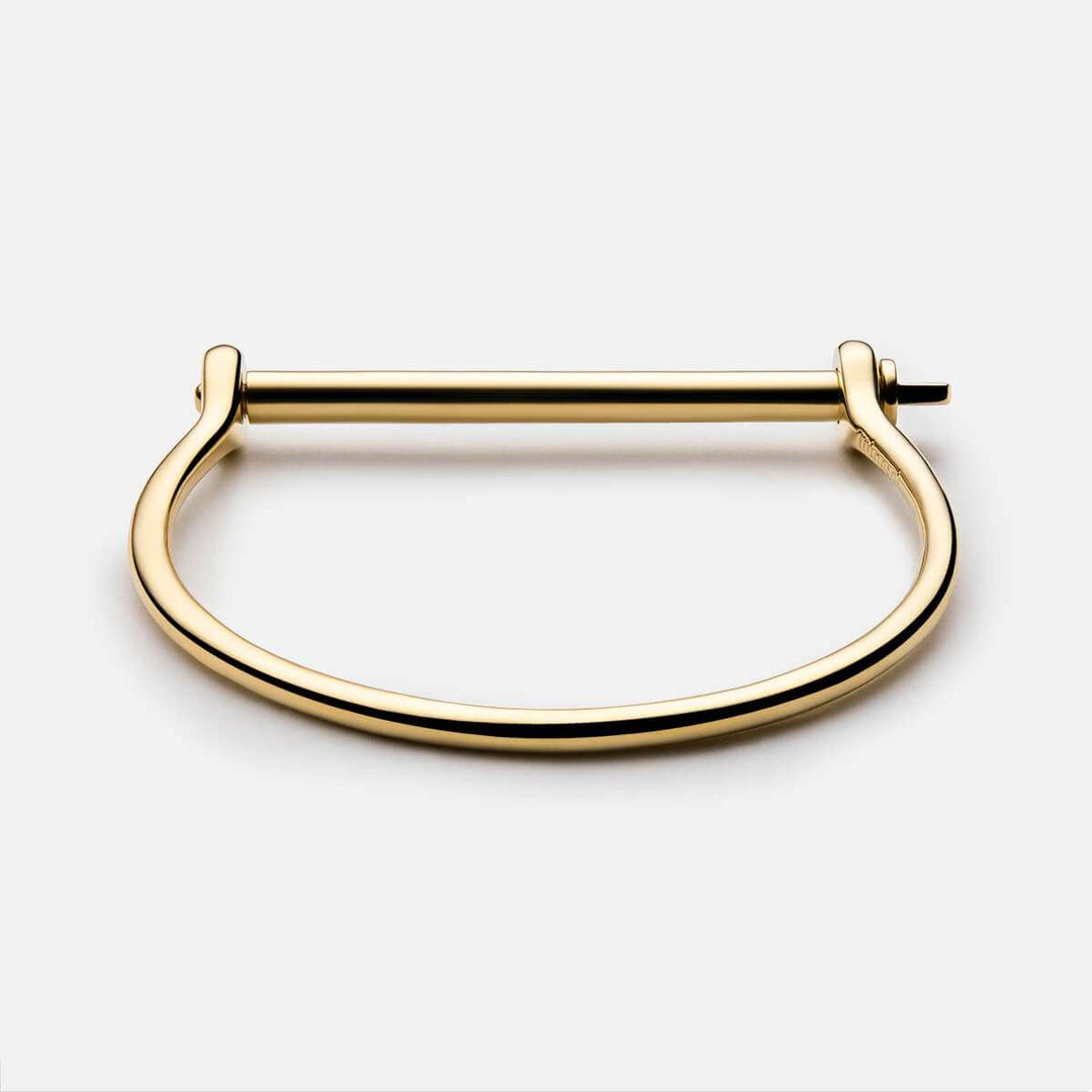 Miansai - Thin Screw Cuff Gold