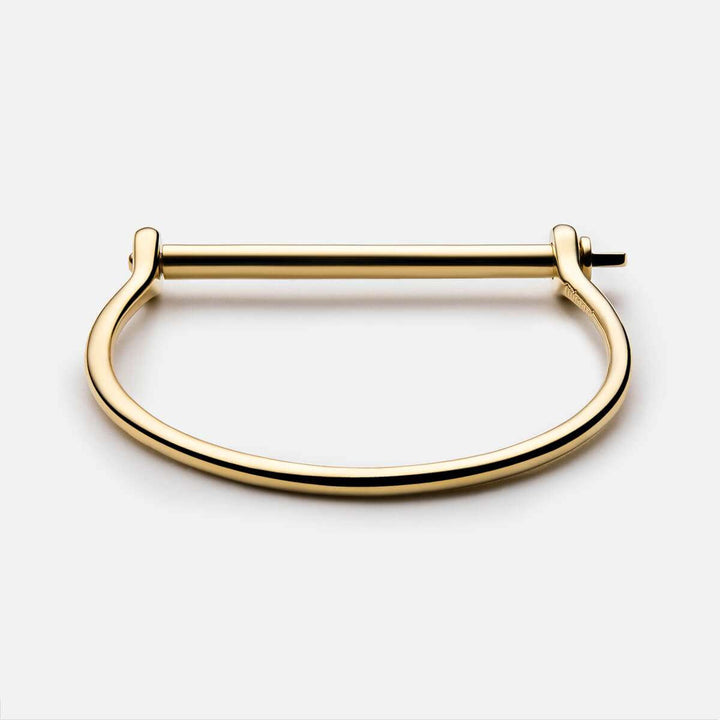 Miansai - Thin Screw Cuff Gold
