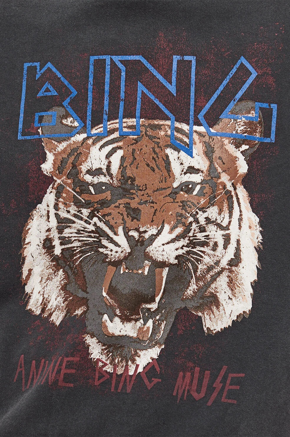 Anine Bing - Tiger Sweatshirt in Charcoal