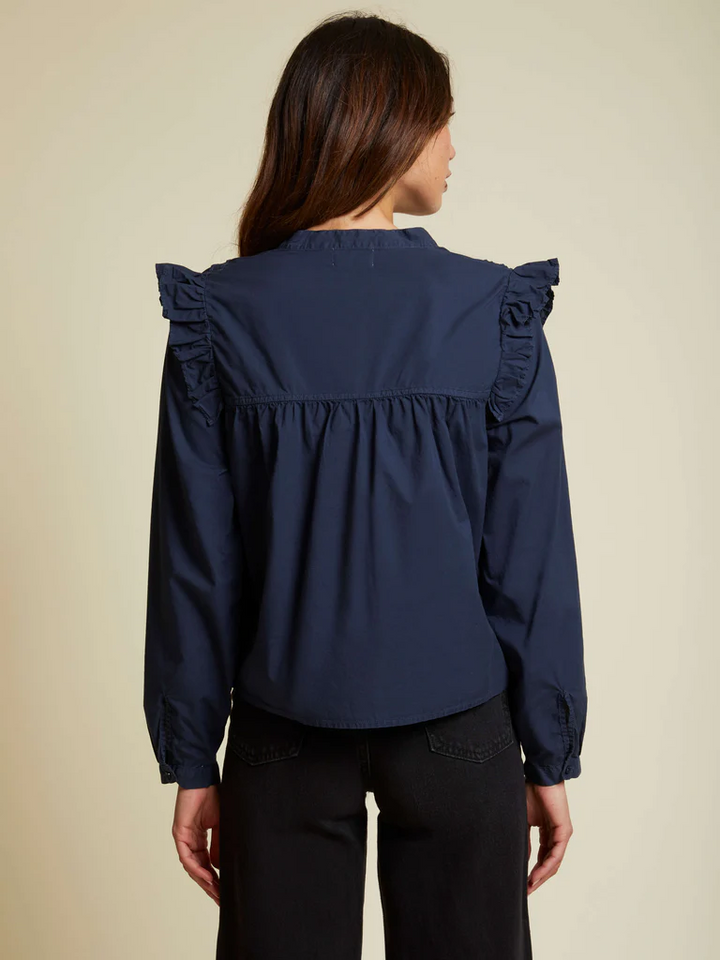 Nation LTD - Tilly A-Line Blouse in Night Horizon