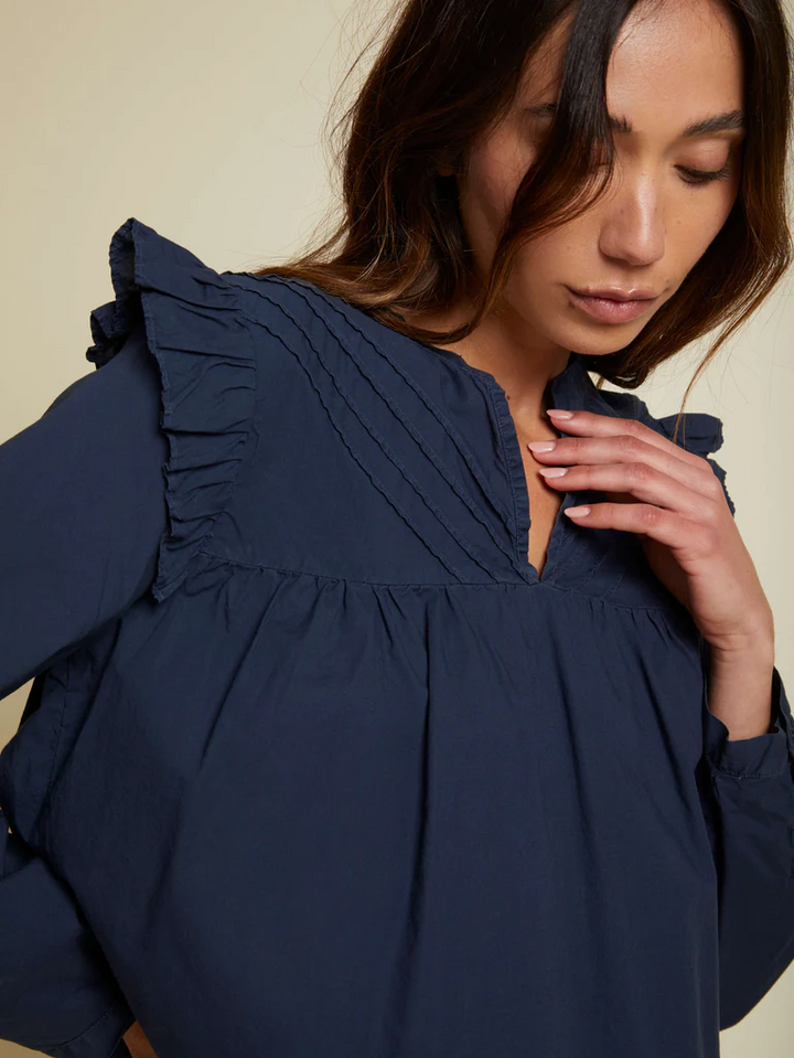 Nation LTD - Tilly A-Line Blouse in Night Horizon